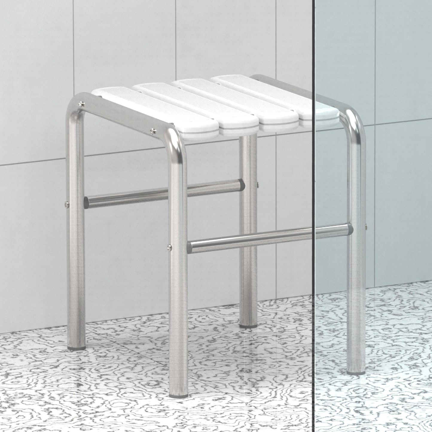 Home Care Step Stool & Shower Seat 18''
