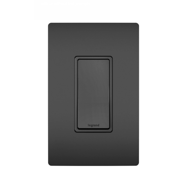 3-Way Decorator Switch Matte Black Finish