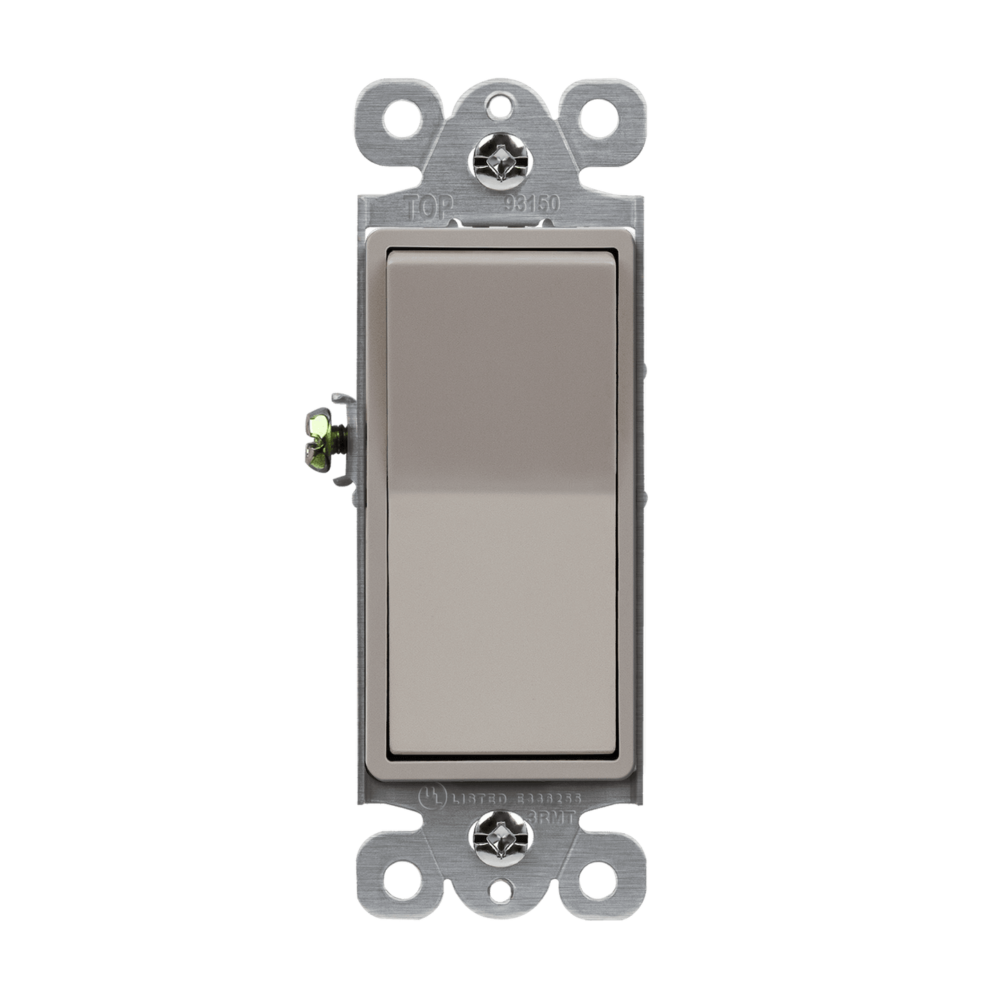 3-Way Decorator Switch Nickel Finish