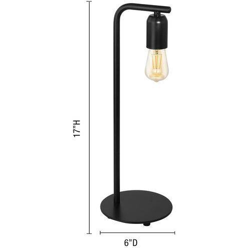 Eglo Black Table Lamp Portable Light
