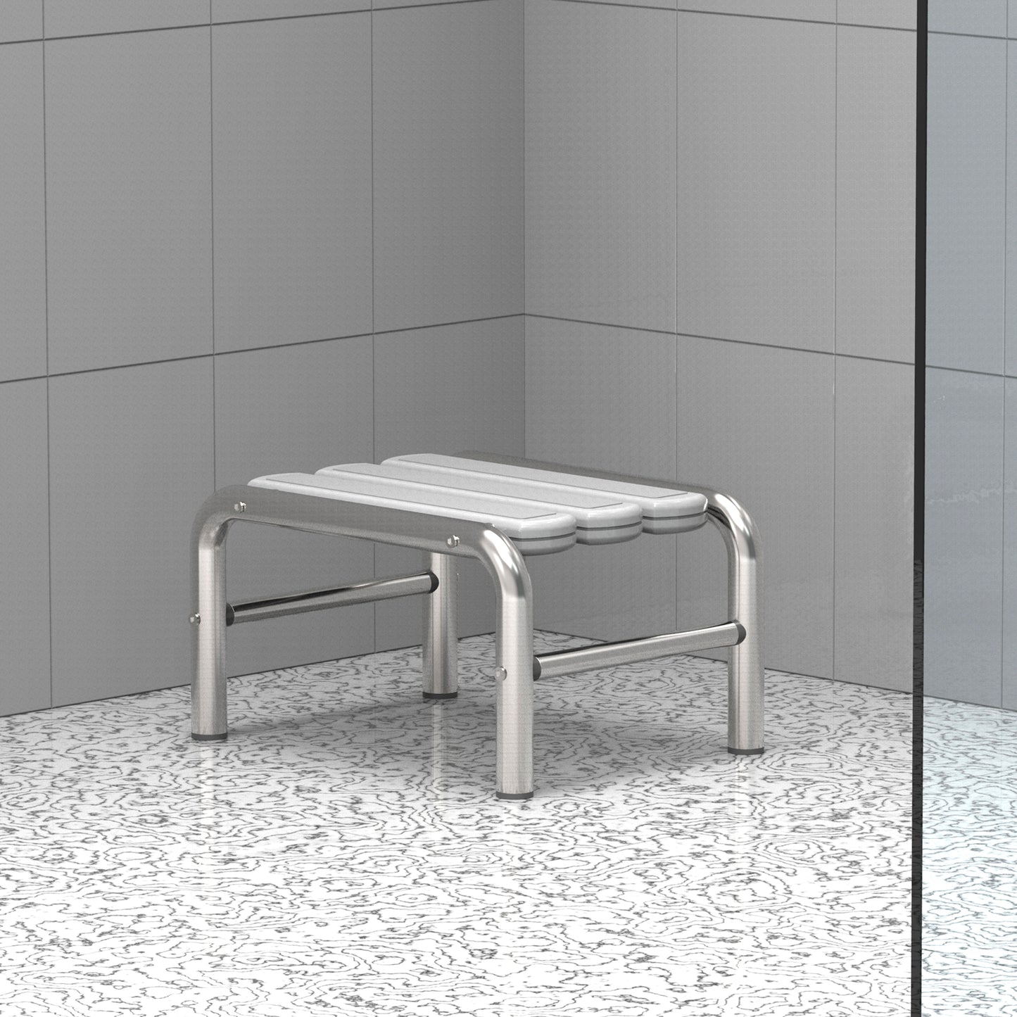 Home Care Step Stool & Shower Seat 9 ''