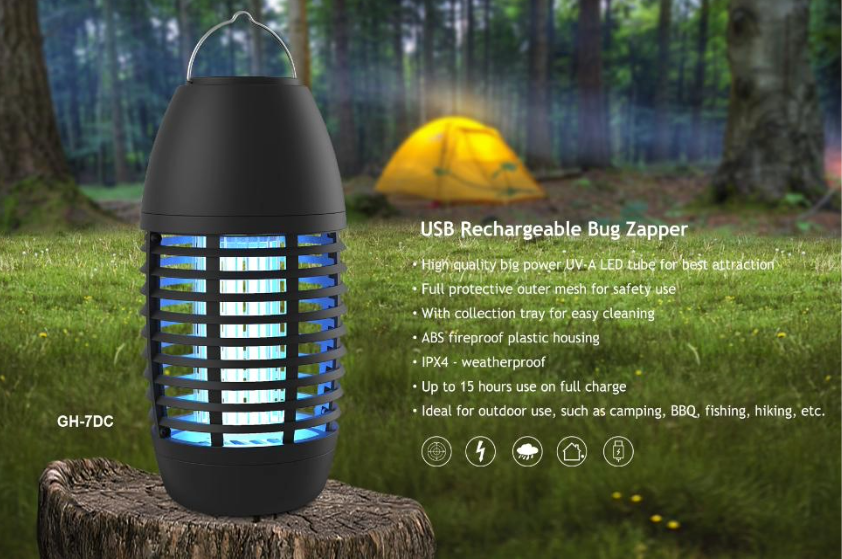 CAMPZAP RECHARGEABLE INSECT ZAP