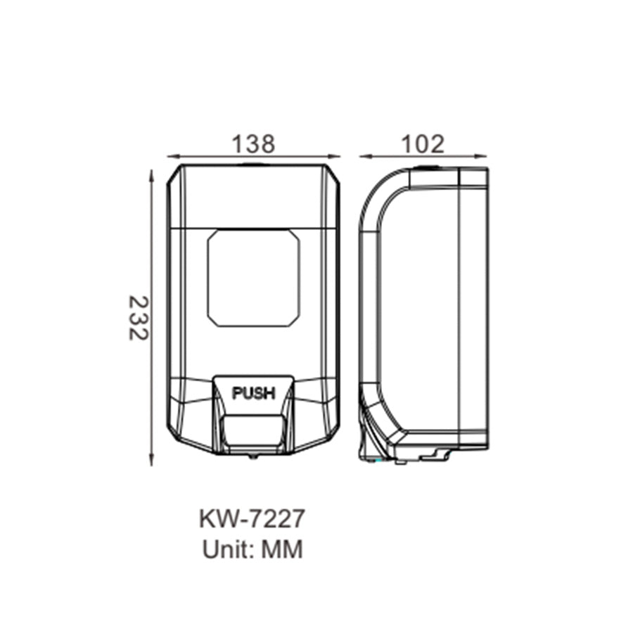 Commercial Care Manual Soap Dispenser MB