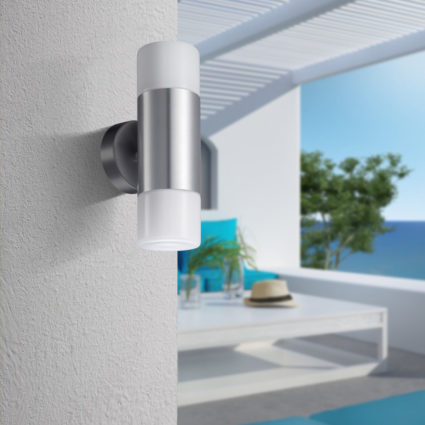 Palo Seco 2 Series / Outdoor Wall Mounted 2 - Up and Down Aluminum Light