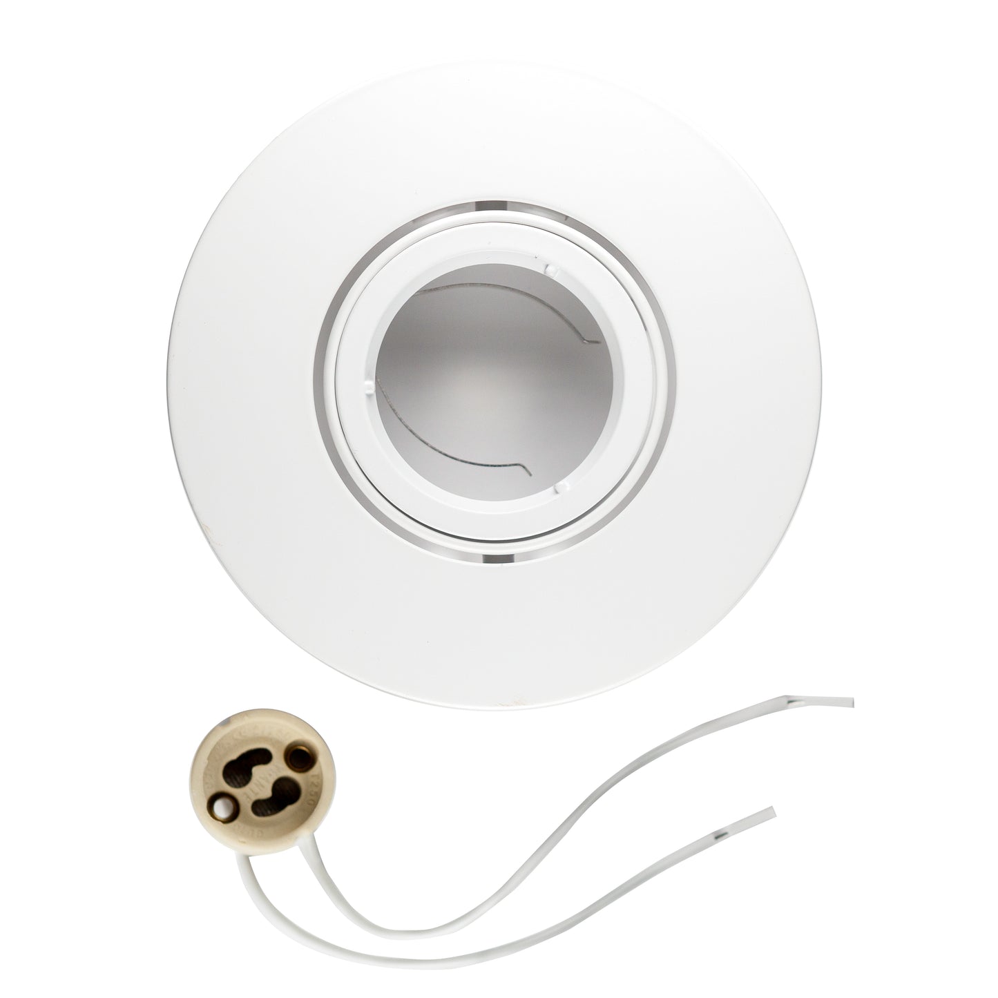 4.5” Concrete Round Recessed Downlight Fixture