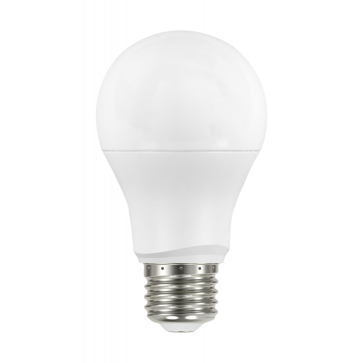 LED A19 8.5W White/ Non-Dimmable 120 Volt/ Dusk to Dawn/ E26 Medium base/ 800 Lumens