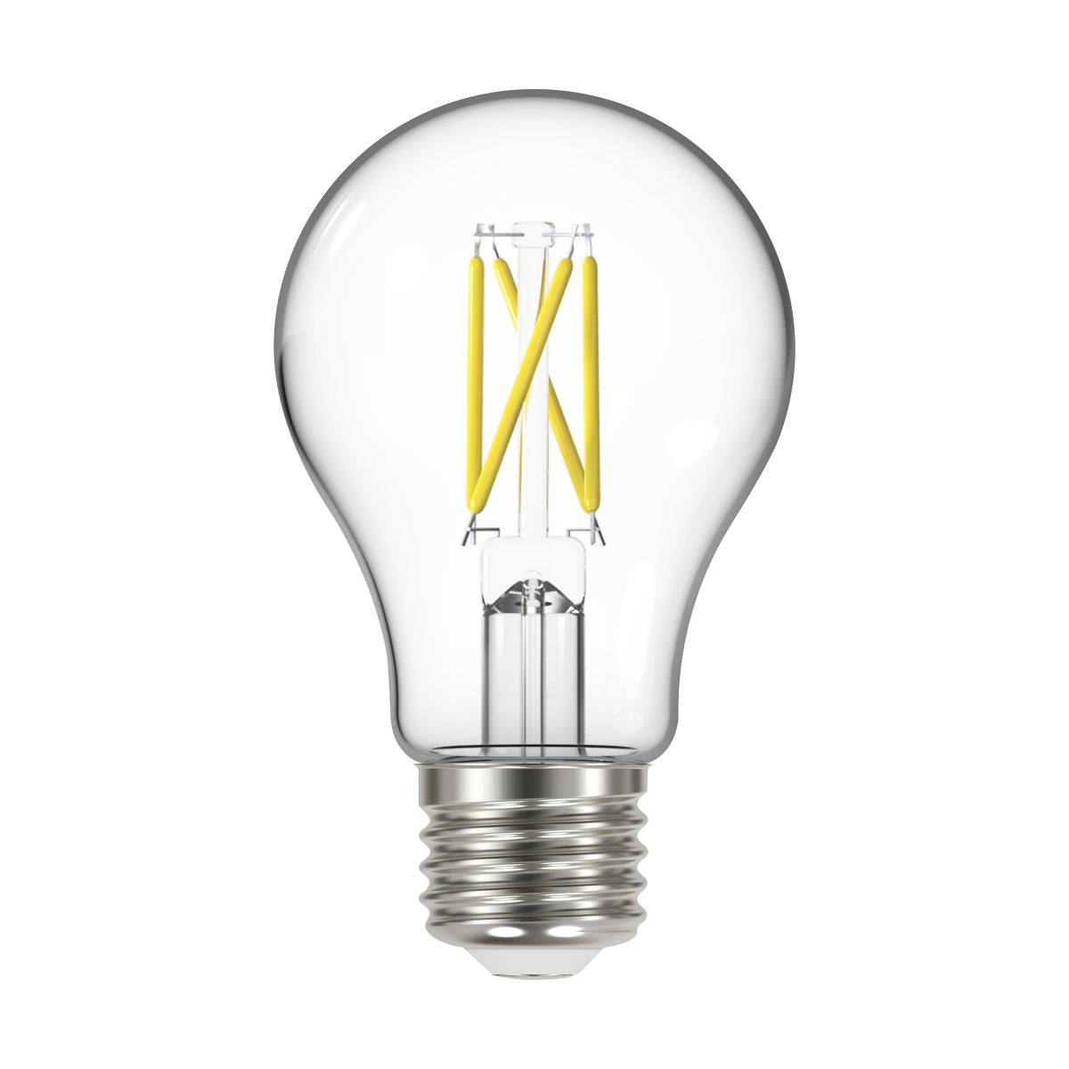 LED A19 6.5W Clear/ Non-Dimmable 120 Volt/ Dusk to Dawn With PhotoCell/ E26 Medium Base/ 800 Lumens