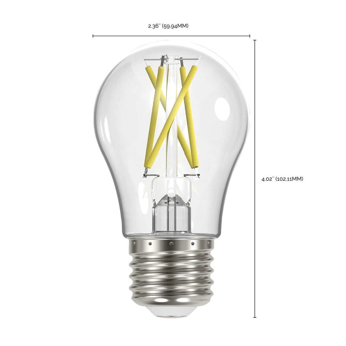LED A19 10.5W Clear/ Dimmable 120 Volt/ E26 Medium Base/ 1100 Lumens/ 5000K