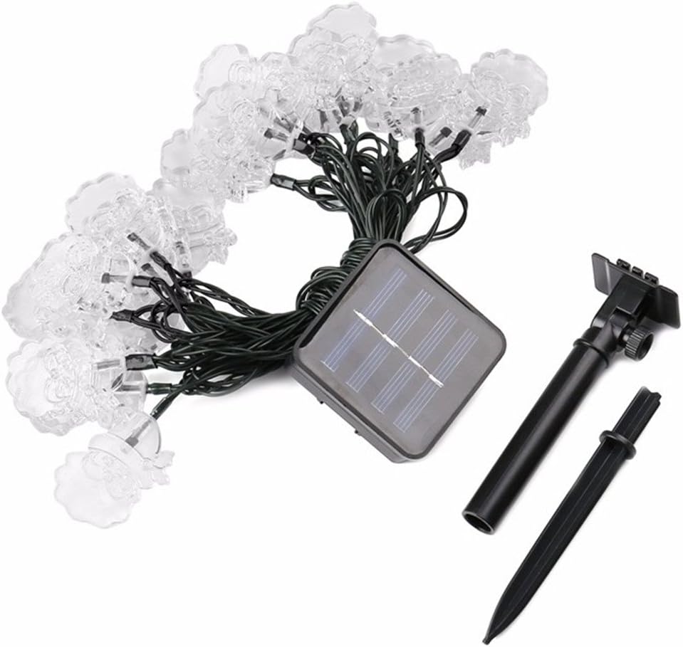 Solar String Light 20LED Santa Claus RGB 17ft