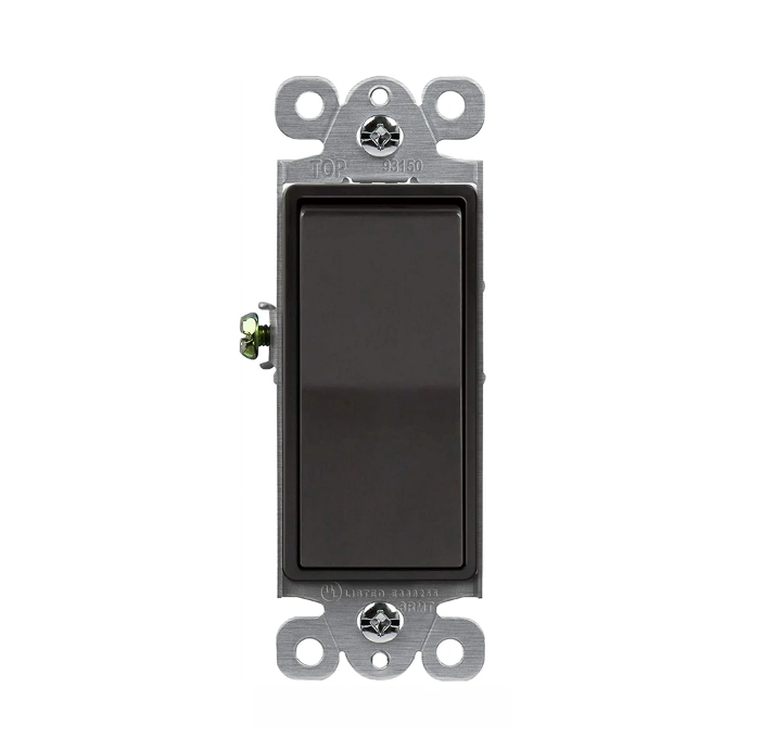 3-Way Decorator Switch Dark Bronze Finish