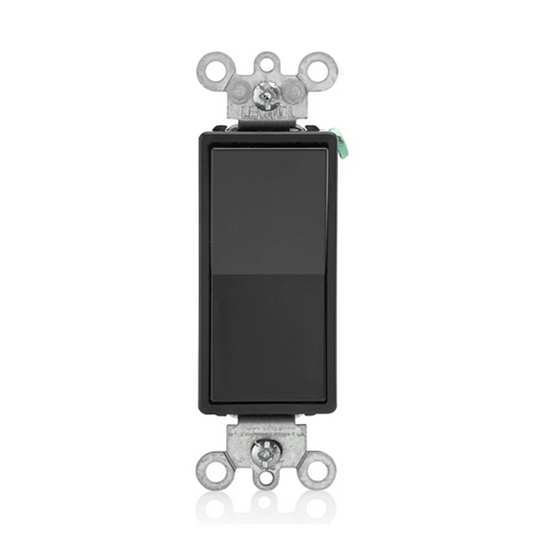 4-Way Decorator Switch Glossy Black Finish