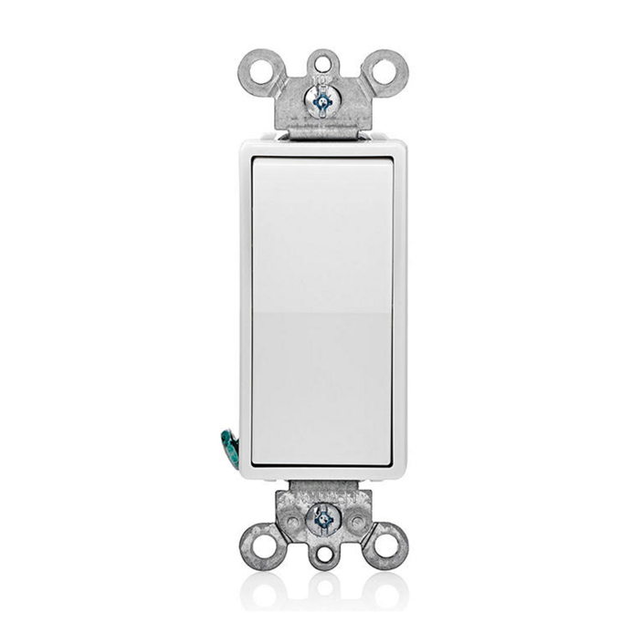 4-Way Decorator Switch Glossy White Finish