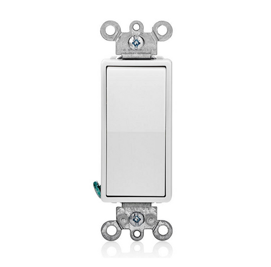 4-Way Decorator Switch Glossy White Finish