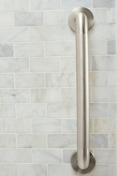 Moen Home Care Peened 42" Concealed Screw Grab Bar #LR8942P