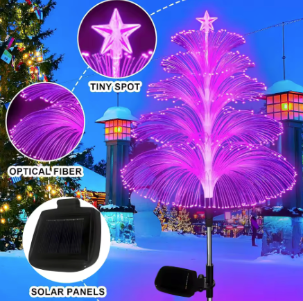 Solar 5 LED Layered Jellyfish Ground (Pack of 2 pcs)