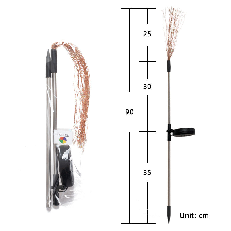 Solar 150LED Fireworks Lamp (Pack of 2pcs)