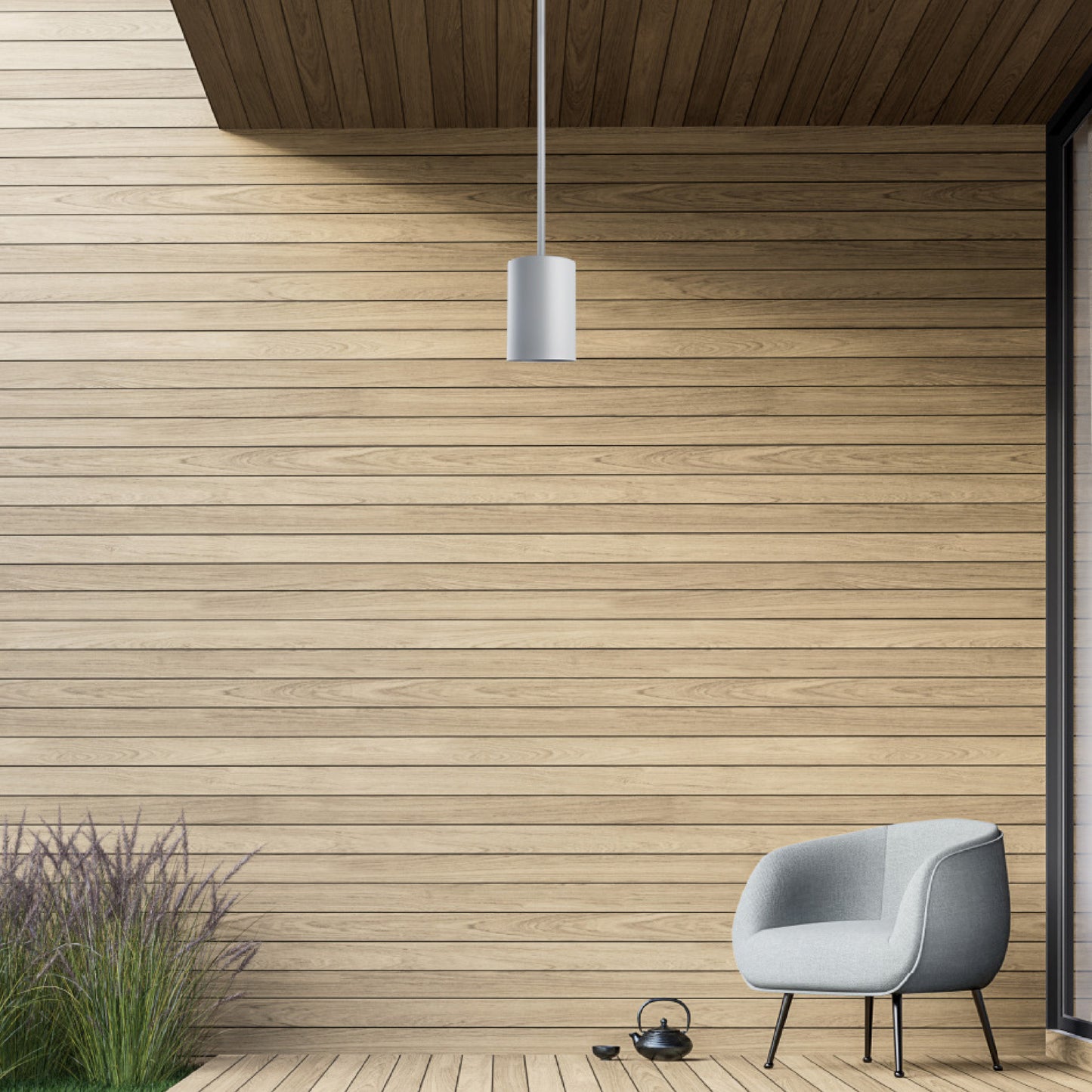 Condado Series / Outdoor Ceiling Pendant Aluminum Light