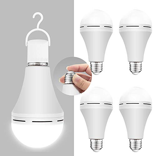 9W Led Emergency Battery Back Up E27 Bulb 6000K