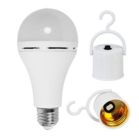 9W Led Emergency Battery Back Up E27 Bulb 6000K