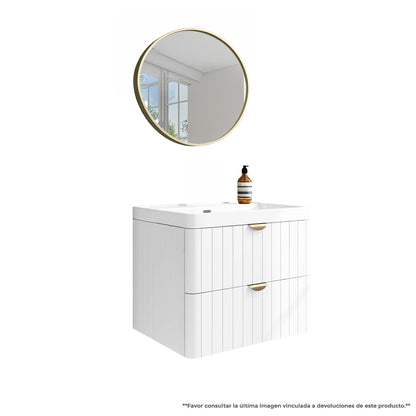 Vanity EKO PVC White & Gold 32" / PVW - 76