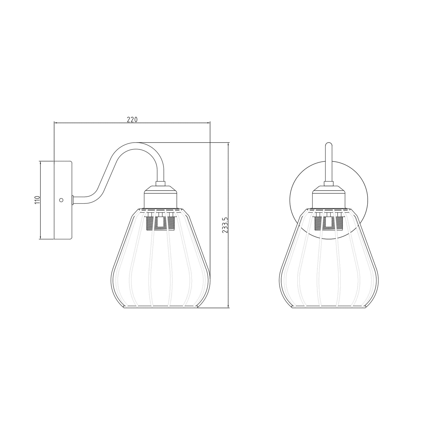 Vanity Lights EKO WT322