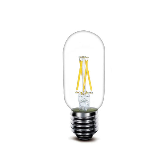 LED T45 4W Clear/ Dimmable 110 Volts/ E26 Medium base/ 6500K
