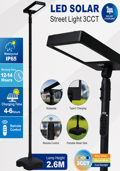 Led Solar Street Light 3CCT