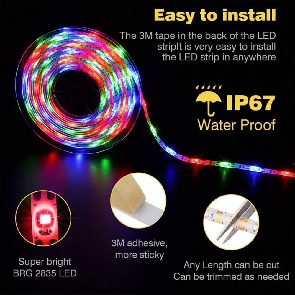 Solar 180 Light Medium Panel Light Strip