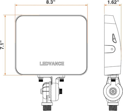 LEDVANCE Flood 35-45-60W/ 120-347 Volt/ 5250-6750-9000 Lumens/ 3CCT 3000/4000/5000K