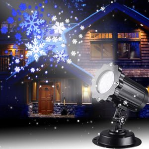 CHRISTMAS LED LIGHT PROJECTOR - 16 PATTERNS
