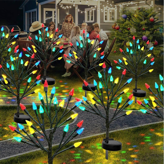 Solar 20-Head Strawberry Tree Light (1 pc)