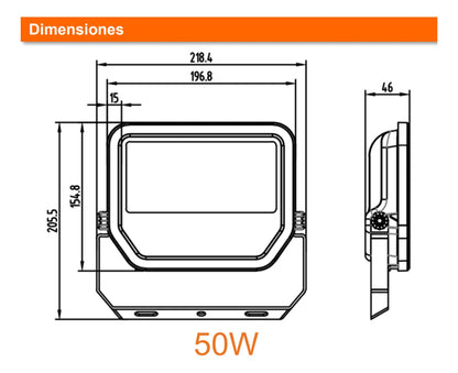 LEDVANCE Flood 50W/ 100-277 Volts/6,000 Lumens/ 5000K