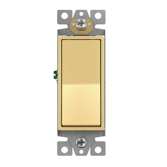 3-Way Decora Switch Gold Finish