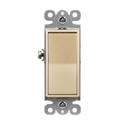 3-Way Decora Switch Gold Finish