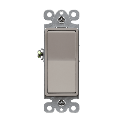 3-Way Decora Switch Nickel Finish