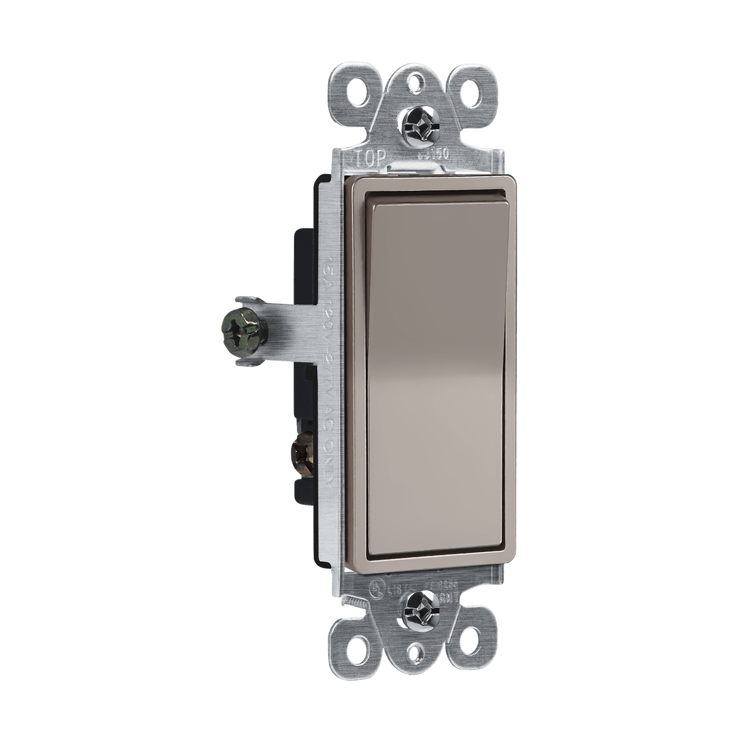 3-Way Decora Switch Nickel Finish