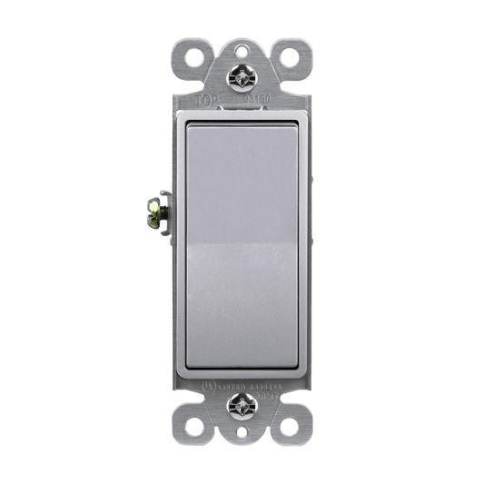 3-Way Decora Switch Silver Finish