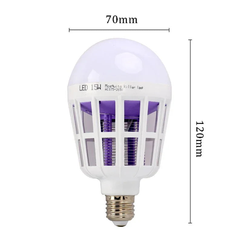 15W Led E26 Mosquito Killer Lamp 6500K