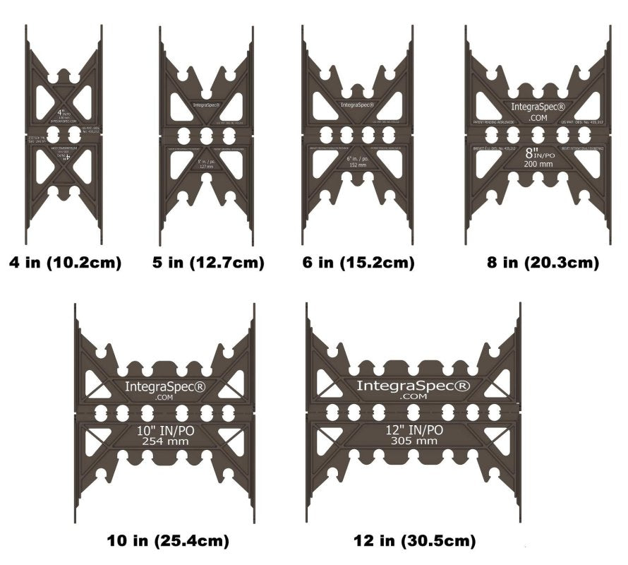 IntegraSpec Spacers (ICF Webs / Core Spacers)