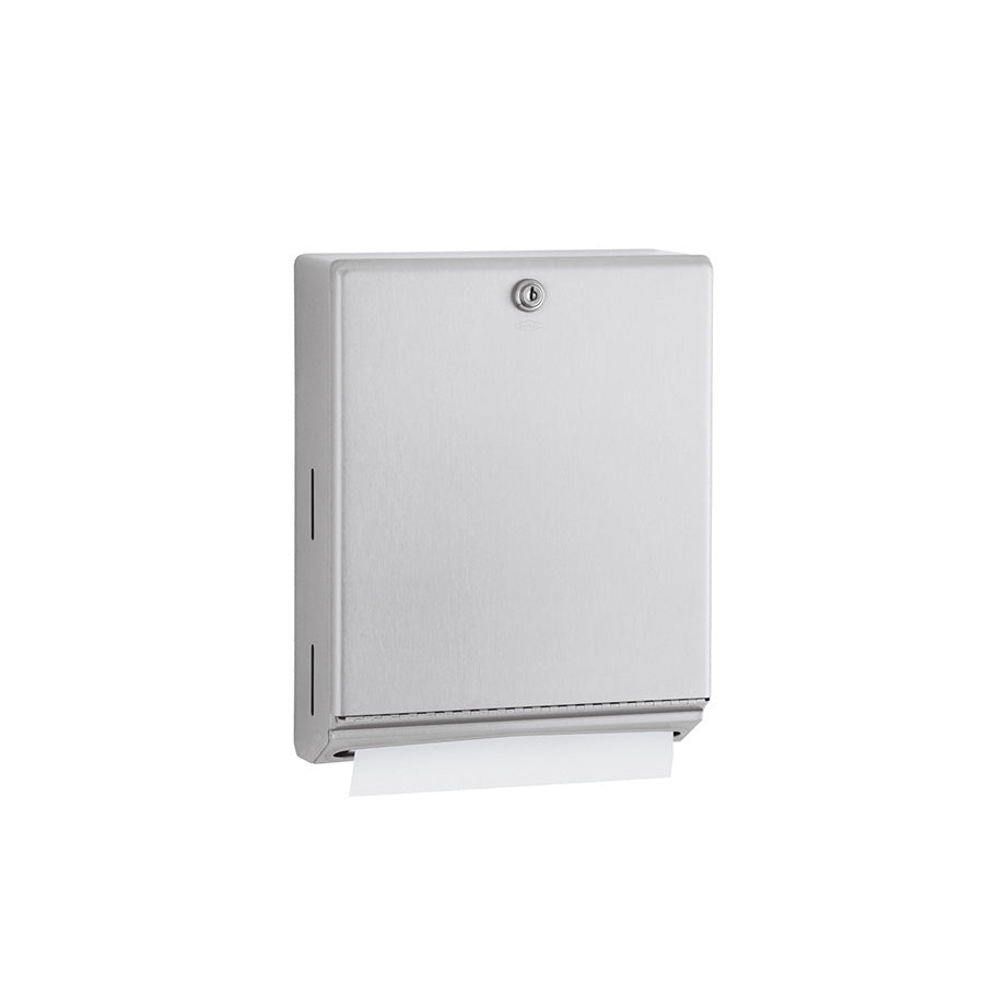 Bobrick Commercial Care Paper Towel Dispenser Satin Finish