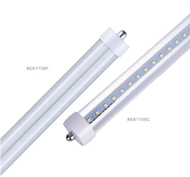LED Tubes Series 8FT / 45W / 100-265V(AC) 50/60Hz /100-110 Lumens / 120° - BOX 25 PCS