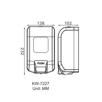 Commercial Care Manual Soap Dispenser MB