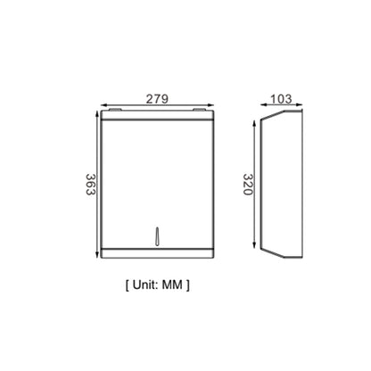 Commercial Care Paper Dispenser BN