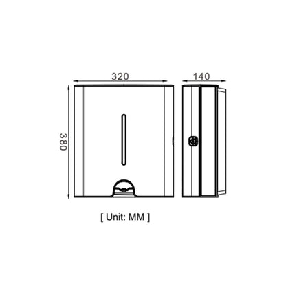 Commercial Care Paper Towel Dispenser BN