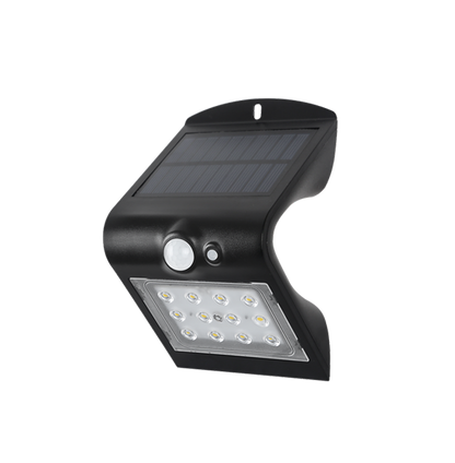 1.5W Led Solar Wall Motion Sensor 4000K Front Light 3000K Back Light