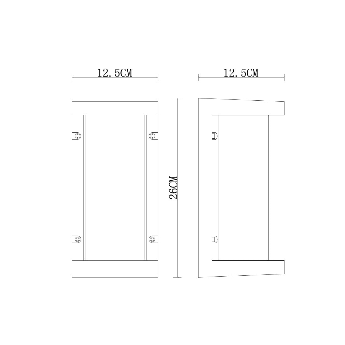 Camuy Series / Outdoor Ceiling Aluminum Light