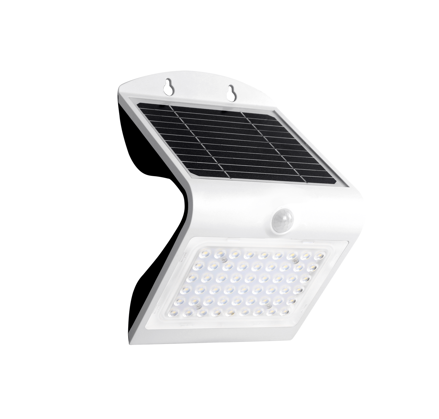 4W Led Solar Wall Motion Sensor 4000K Front Light 3000K Back Light