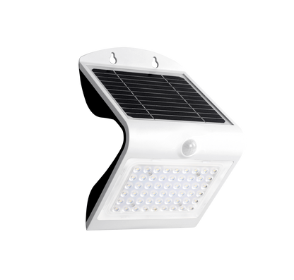 4W Led Solar Wall Motion Sensor 4000K Front Light 3000K Back Light