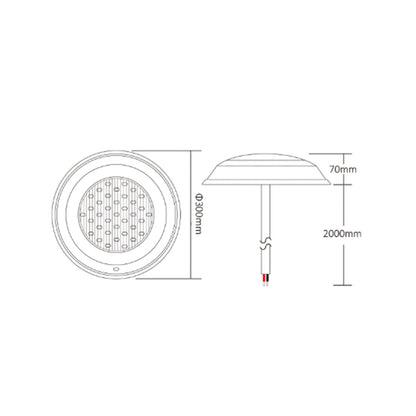 30W RGB CCT WALL MOUNTED LED POOL LIGHT