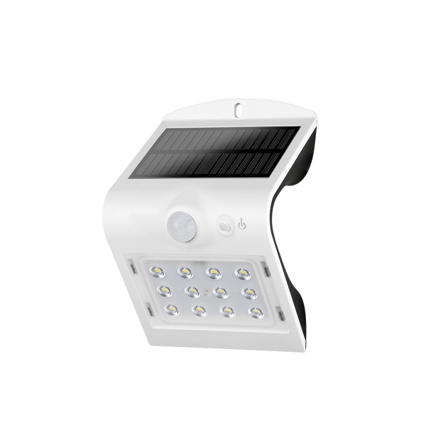 1.5W Led Solar Wall Motion Sensor 4000K Front Light 3000K Back Light